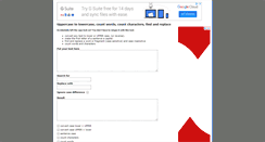 Desktop Screenshot of caseconvert.com